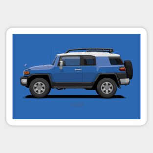 FJ Cruiser Voodoo Blue Magnet